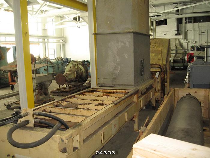 Used Rayfo  Rayfo Compactor With Hydraulic Unit, 20 Hp Motor, 1800 Rpm, 575V.  For Processing Wet Waste. #24303