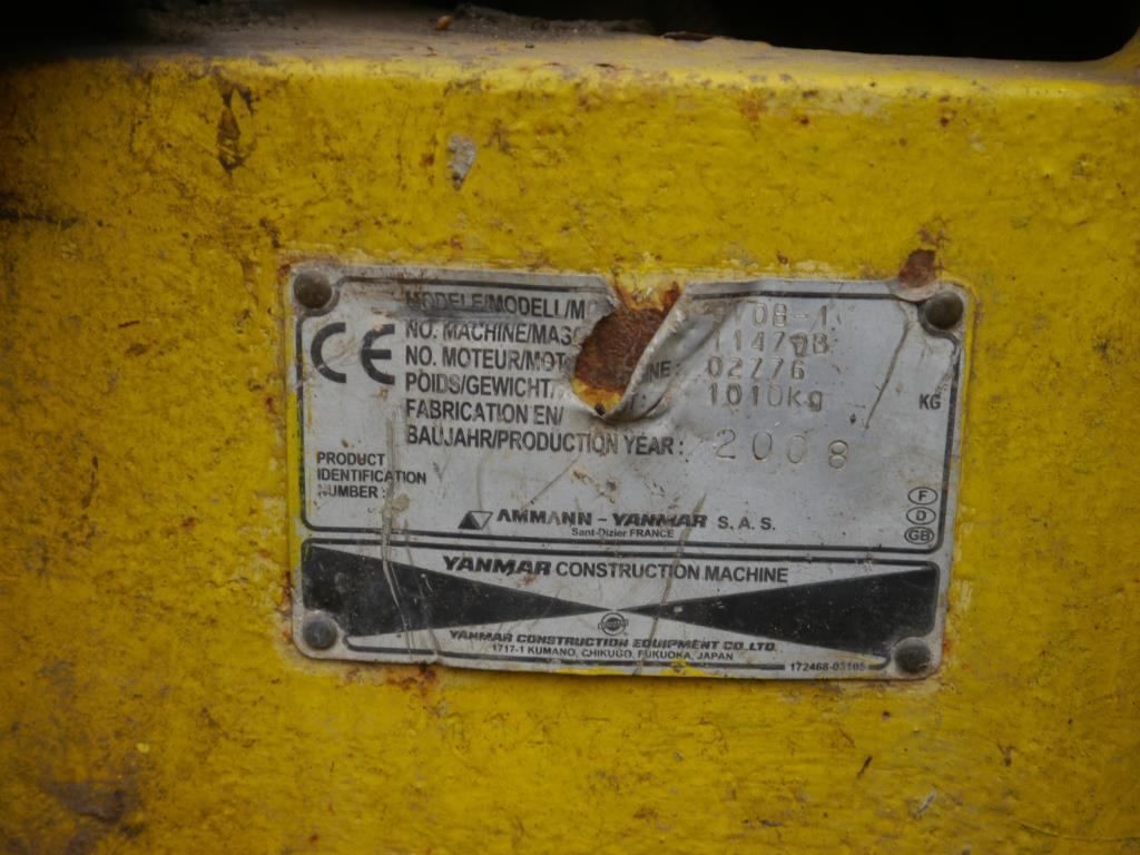 Used Yanmar SV08-1 Mini Digger