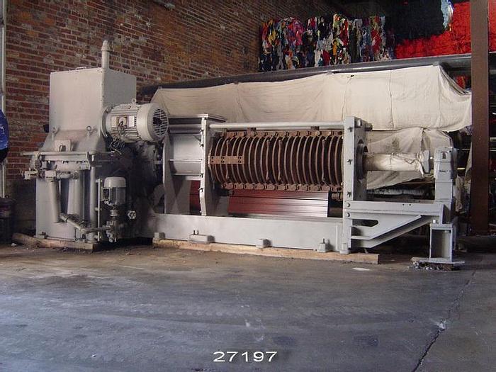 Used French Oil Mill Mach D-55 Model D-55 Screw Press #27197