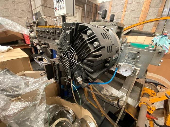 Used 2000 Lovent Italia Tubo Flex Ducting Machine