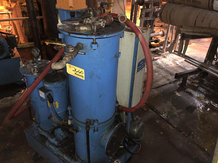 Used FILTERDYNE 858-300-875 JA97 HYDRAULIC OIL FILTRATION SYSTEM