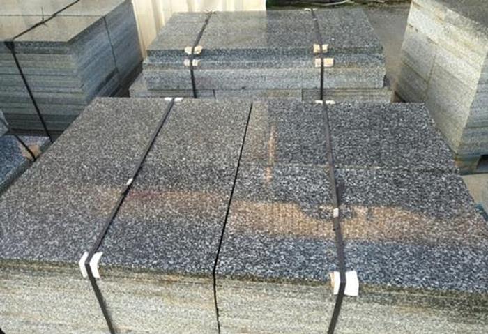 Gebraucht Steinbruch Granit dunkles schwarz