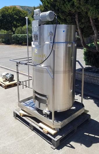 Used Tank, 130 Gallon, 316 S/st, Jkt, Fermenter, #S743071