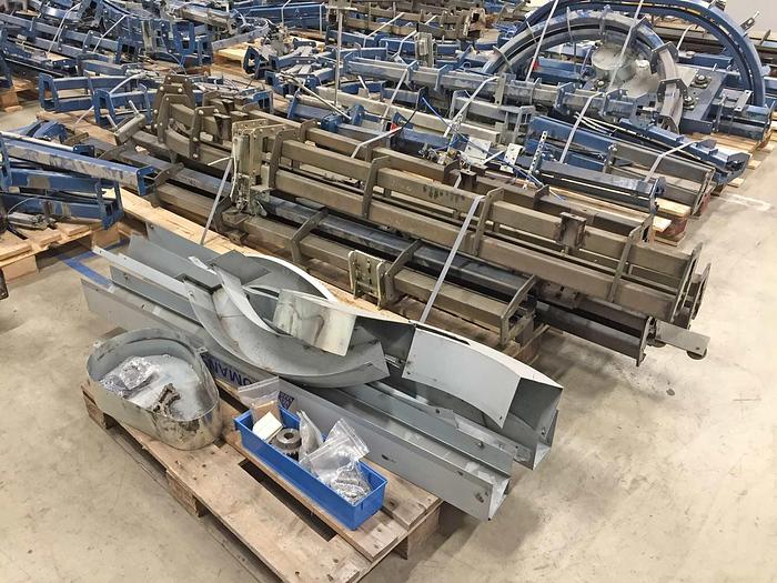 Used 2011 CALDAN A/S Denmark Power and Free overhead conveyor Caldan P&F400