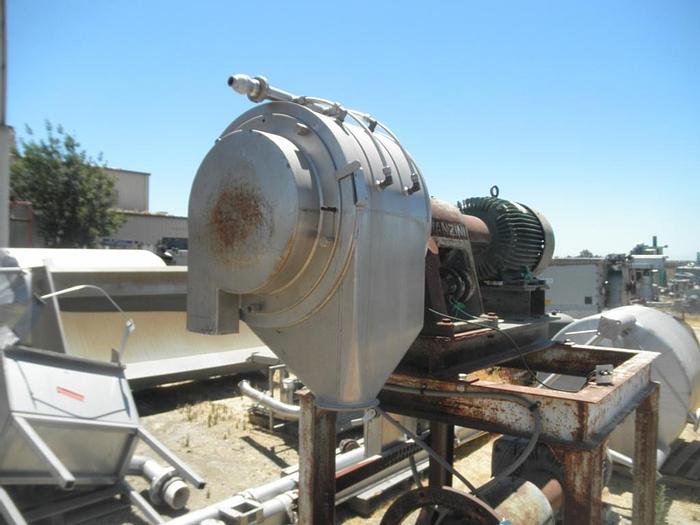 Used Pulper, Finisher, Manzini, TE30, Turbo Finisher, 40 HP, #S741834