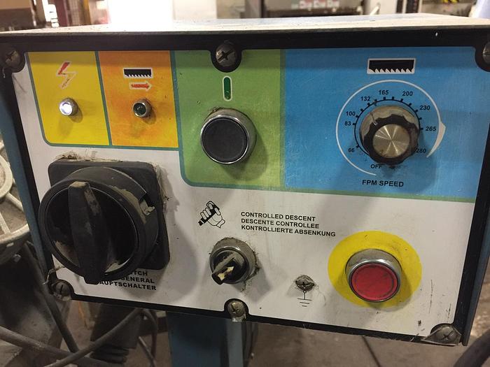 Used 10-1/2" X 10-1/2", BAILEIGH, HORIZONTAL DUAL MITER BANDSAW