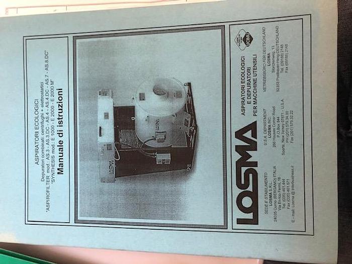 Usato Aspiratore centrifugo con filtro statico LOSMA