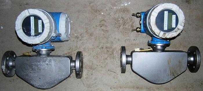 Used CORIOLIS MASS MEASURING FLOW SYSTEM PROMASS E