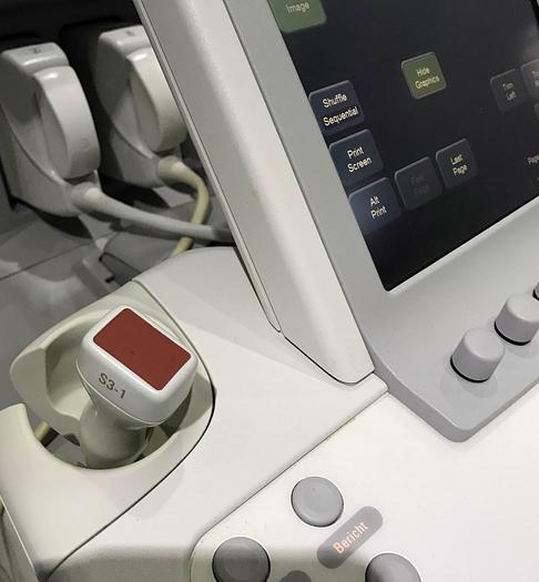 Gebraucht Philips iU22 Ultraschallgerät mit Flachmonitor, 2 Sonden, Sony Drucker