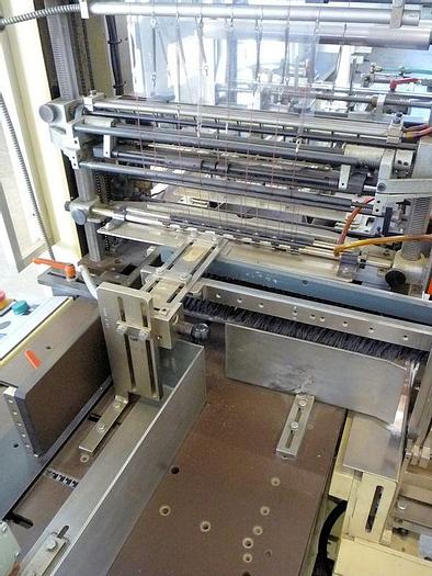 Used O 12502 E - Overwrapper SOLLAS 17-H100 with Carton Collator