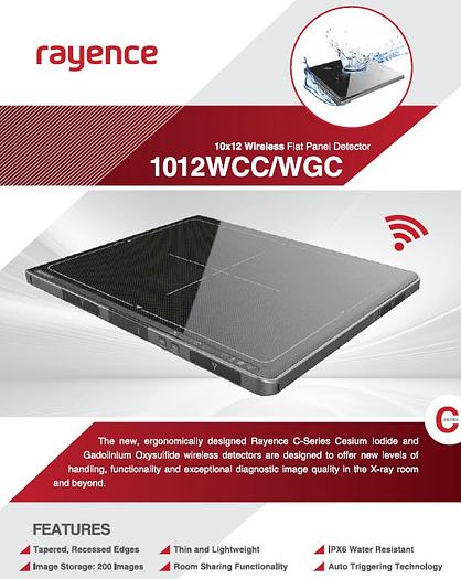 Used Rayence X-Cel 715BDXC Podiatry X-Ray