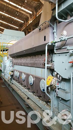2 MW 2013 New MAN 9L21/31 HFO Generator