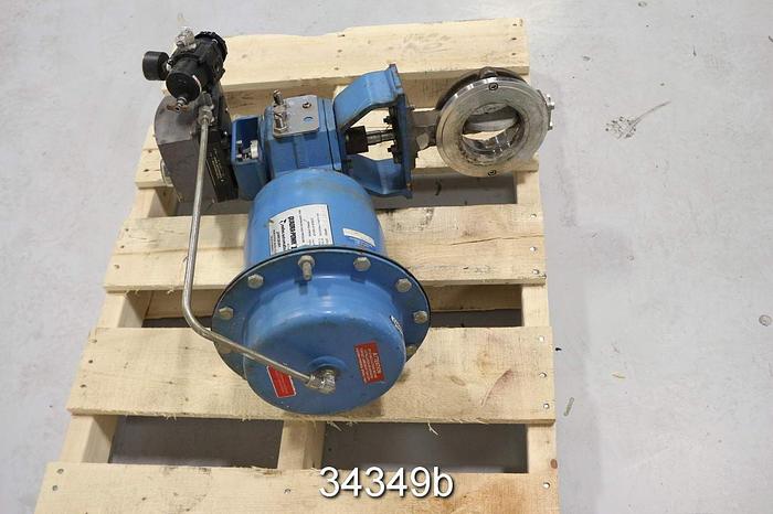 Used Neles Jamesbury L15CM04AAAC 4" Butterfly Control Valve #34349