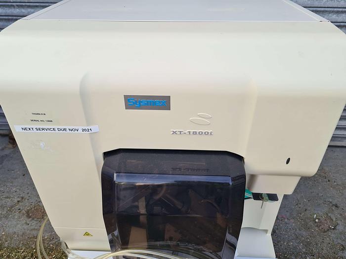 Used Sysmex XT-1800i Automated Hematology Analyzer