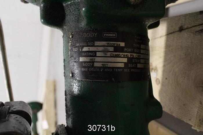 Used Fisher EZ 1" Steam Valve #30731