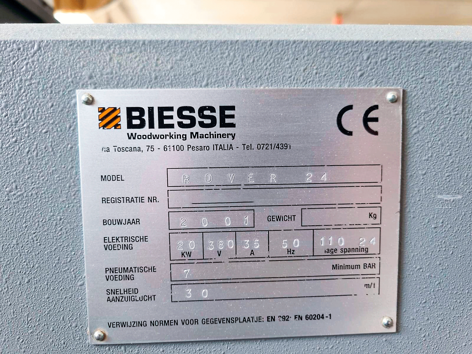 Used Biesse Rover 24 - CNC Machining centers - 2001