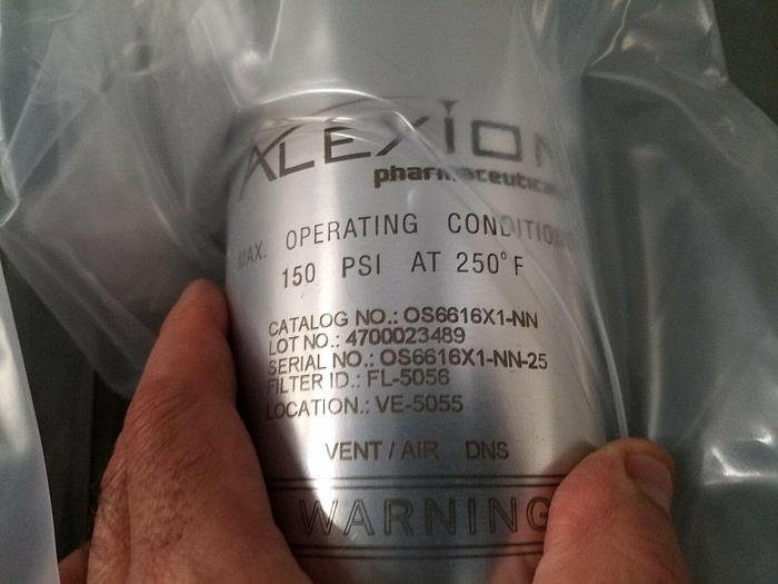 Alexion Filter Cartridge Housing OS6616 Medical Pharmaceutical Stainless Steel