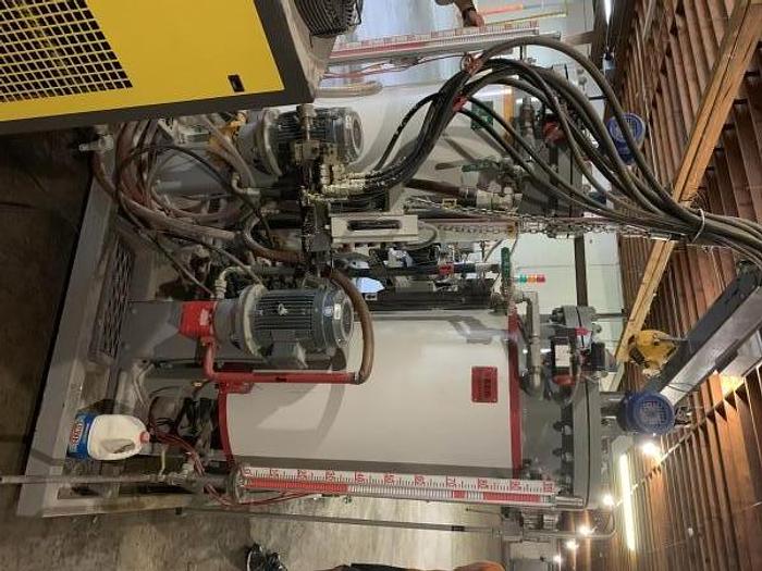 Used SET H1000G2FV-1 HIGH-PRESSURE POLYERETHANE FOAM INJECTION SYSTEM