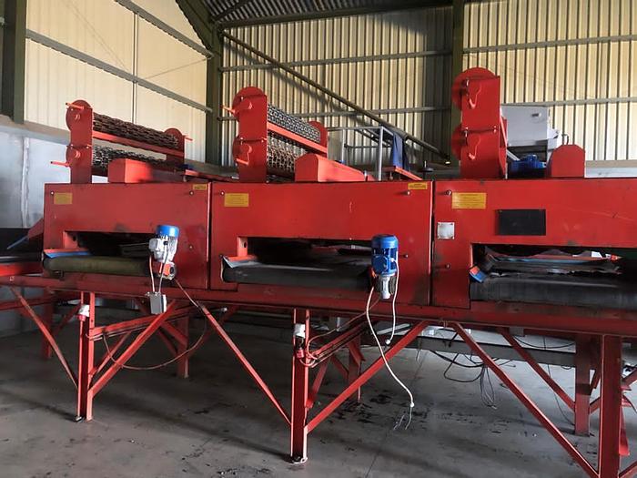 Used Downs vegetable Grader screen grader