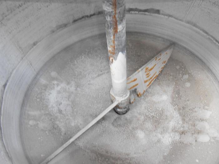 Used Tank, 55 Gallon, S/st, Jkt, Agit, 36" x 18", #S742128
