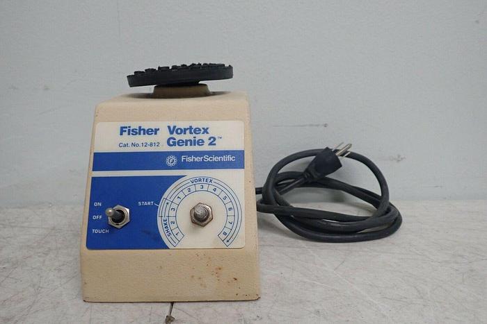 Used Fisher Scientific 12-812 Model G-560 Vortex Genie 2 Vortexer Mixer