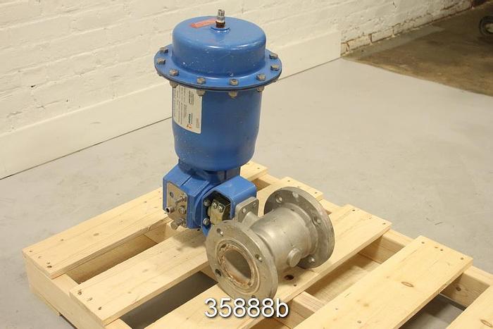 Used Neles Jamesbury 37150313600XTZ2 3" Ball Control Valve #35888