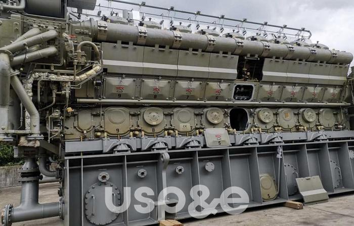 8 MW 2011 New STX-MAN 18V32/40 HFO Generator Sets
