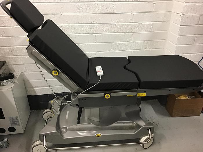 Used Anetic Aid Powered Mobile Surgery Trolley with mattress QA4