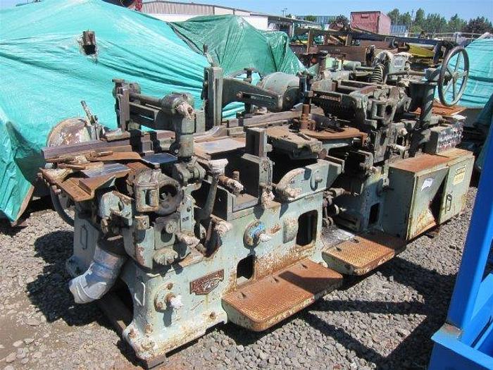 Used 6" x 12" Mattison Model 226 4-Head Moulder