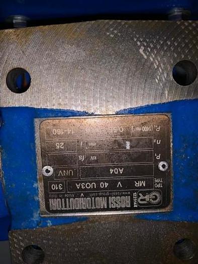 Rossi Motoriduttori MR V 40 UO3A reducer i:25 + HF