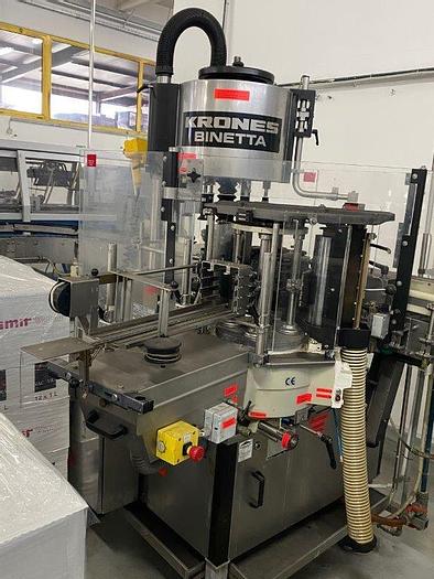 Used 1997 KRONES FILLING LINE FOR NONCARBONATED DRINKS (4.000 L/h)