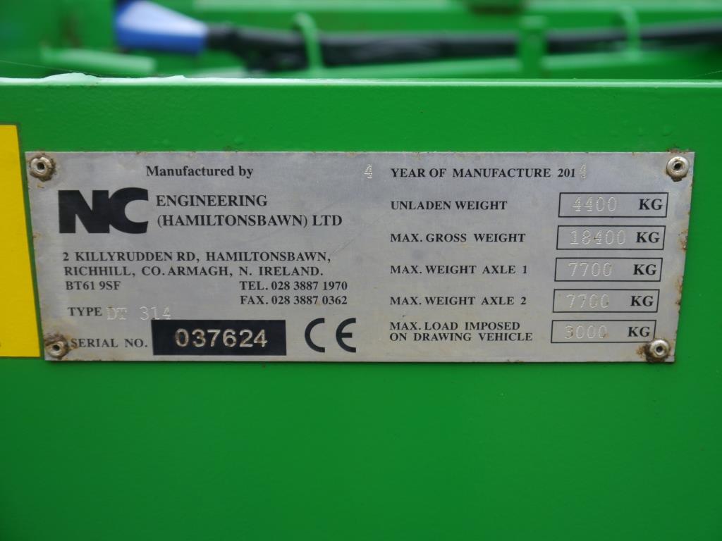 Used NC Engineering Dump Trailer