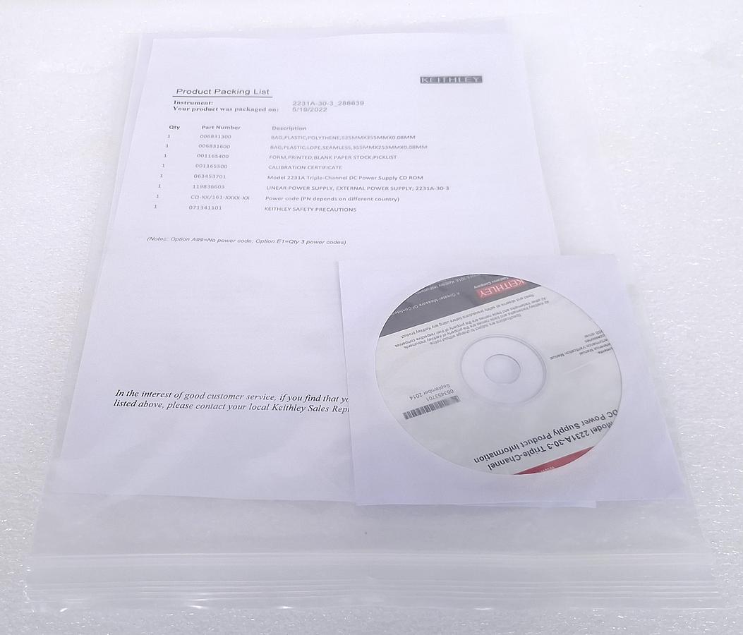 Keithley 2231A-30-3