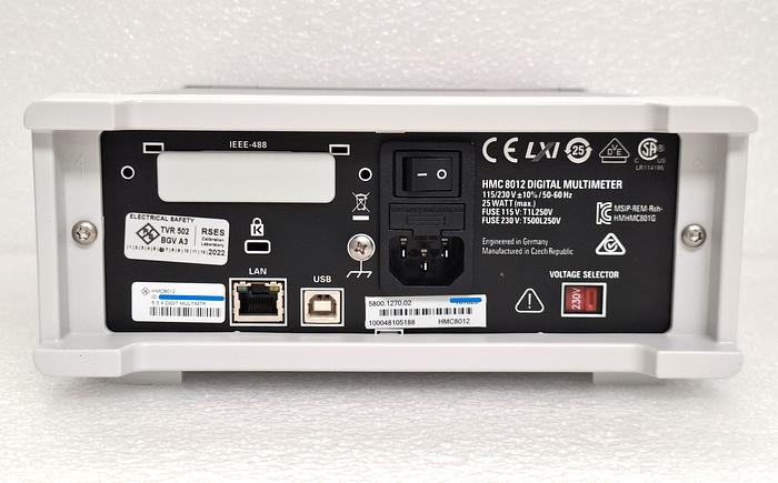 Used Rohde & Schwarz HMC8012 Bench Digital Multimeter 5.75 Digit