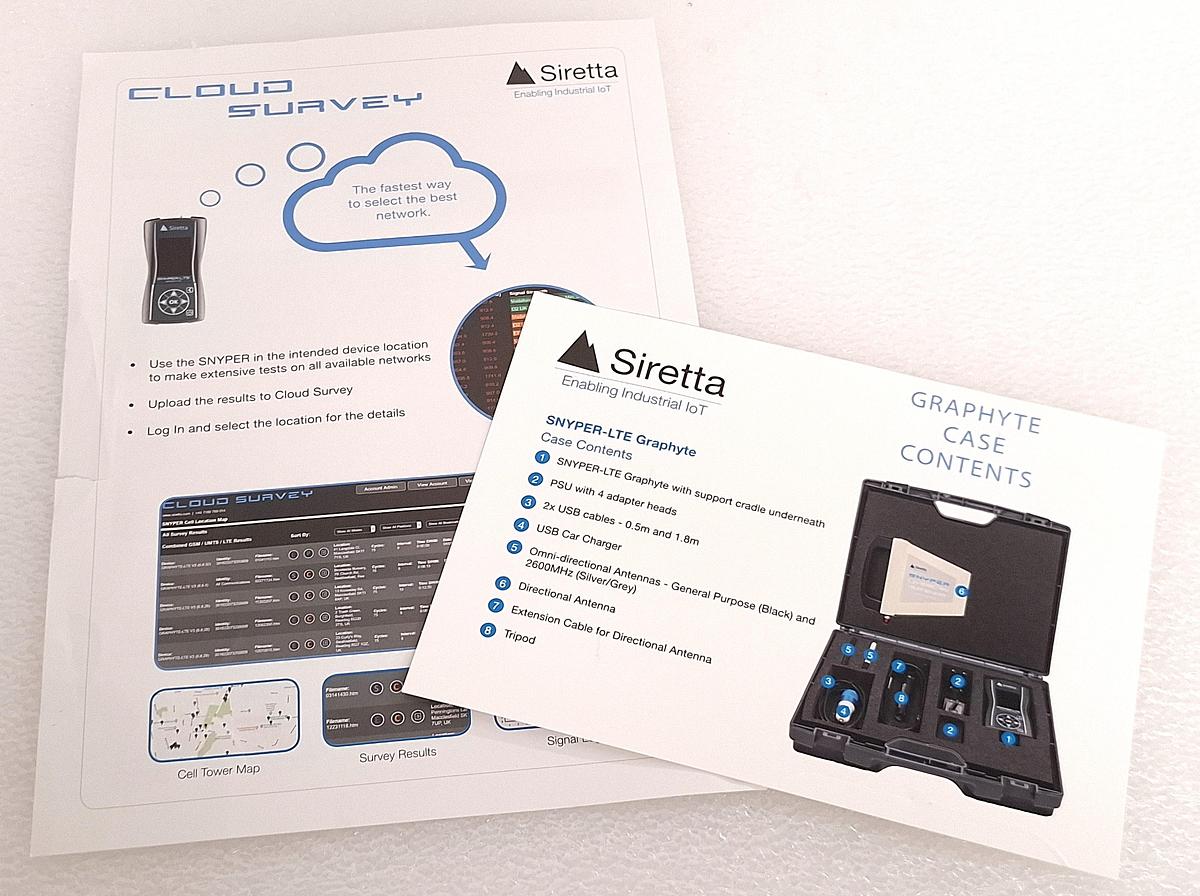 Siretta Snyper-LTE Graphyte (EU) V2