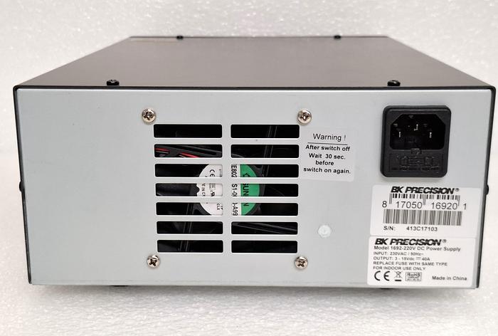 Used BK Precision / Sefram BK1692 Adjustable DC Bench Power Supply 3-15V 40A