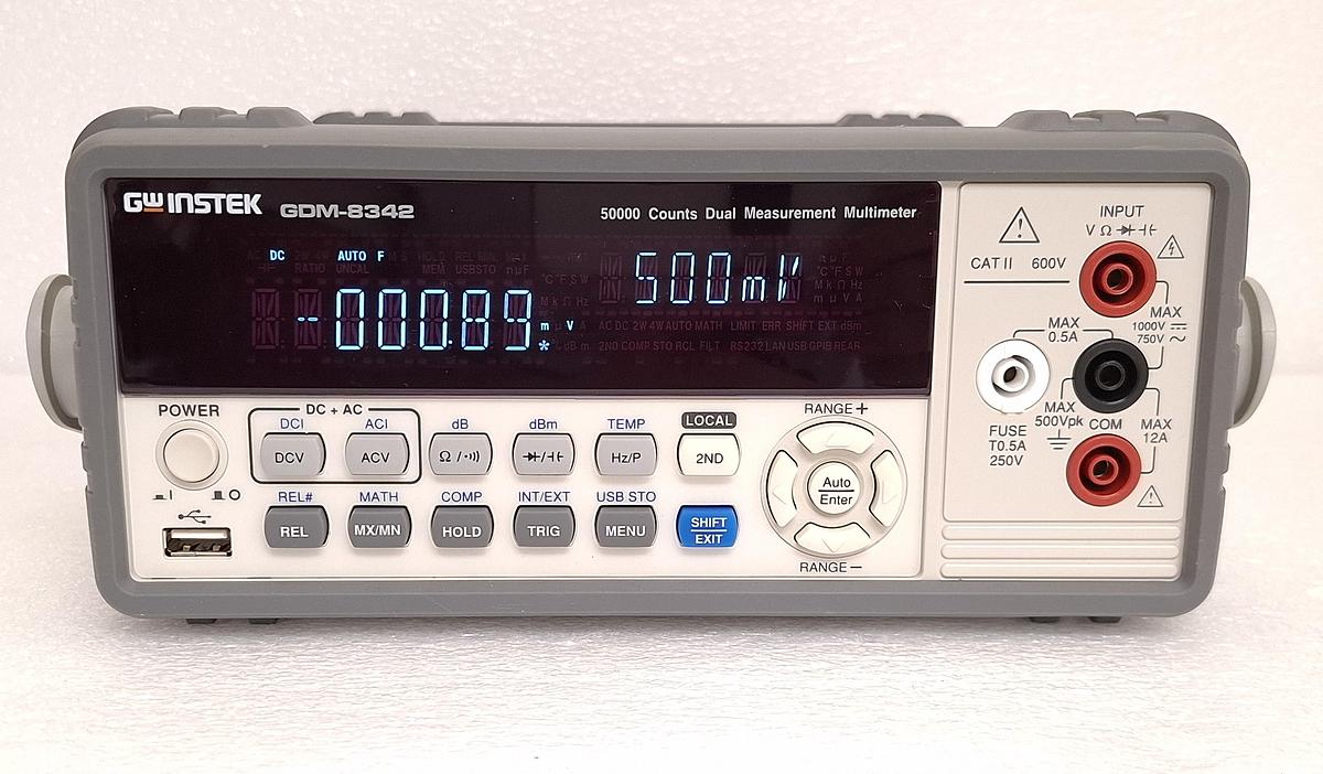 GW Instek GDM-8342 4.75 Digit Bench Digital Multimeter with USB
