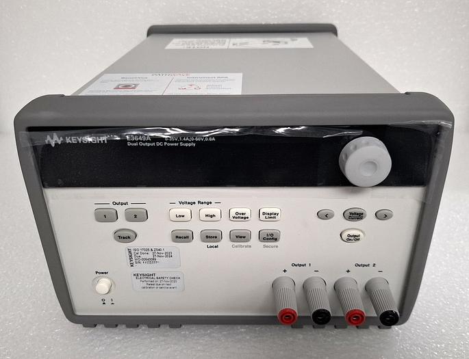 Used Keysight / Agilent E3649A Programmable Bench Power Supply