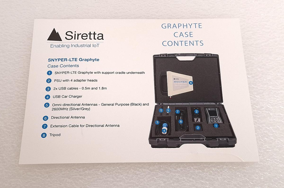 Siretta Snyper-LTE Graphyte (EU) V2