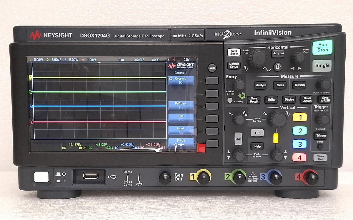 Used Keysight / Agilent DSOX1204G