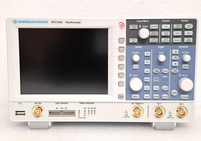 Used Rohde & Schwarz (R&S) RTC1002 (RTC1K-52) 50MHz Digital Oscilloscope 2 Channel