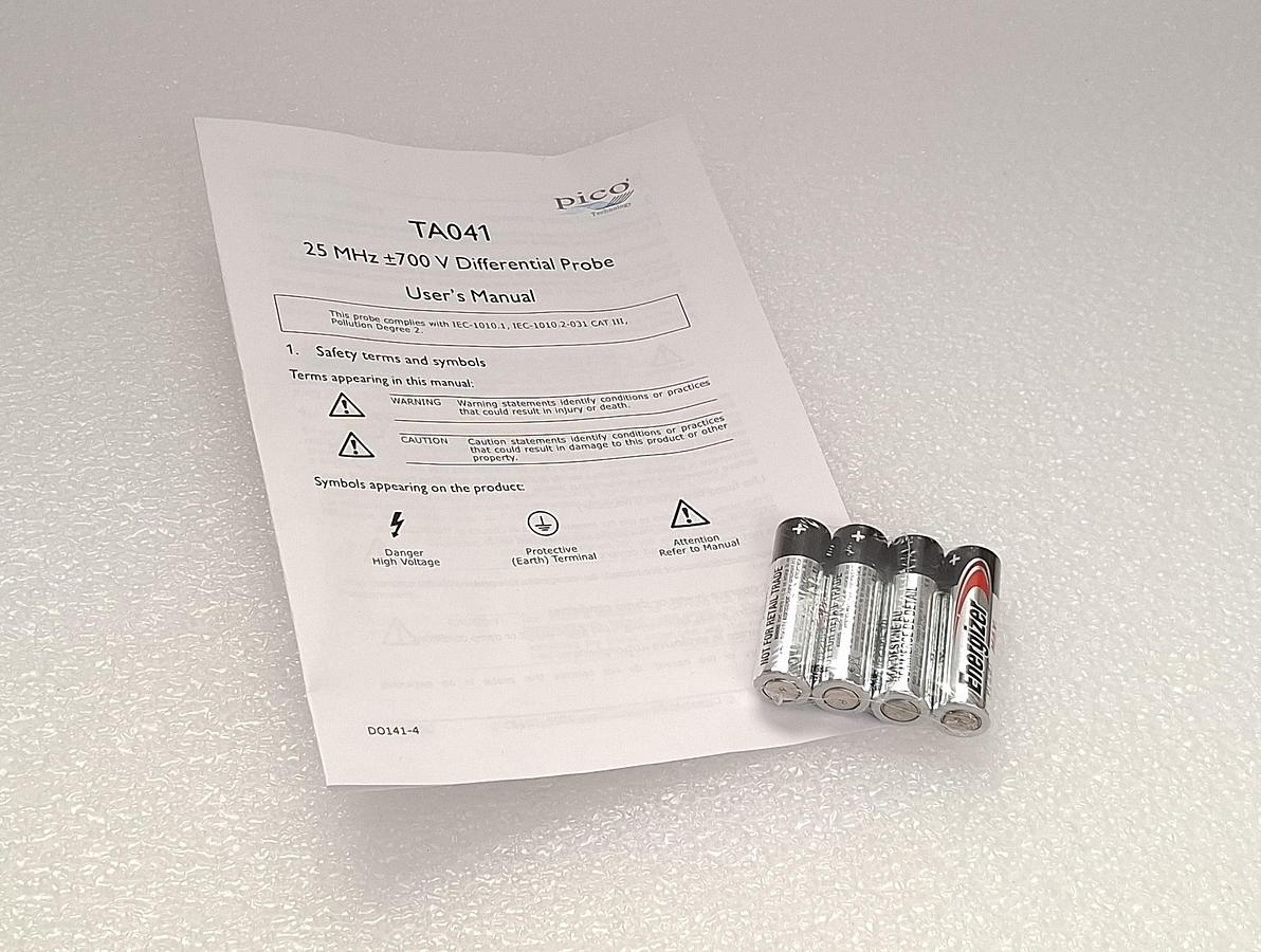 Used Pico Technology TA041