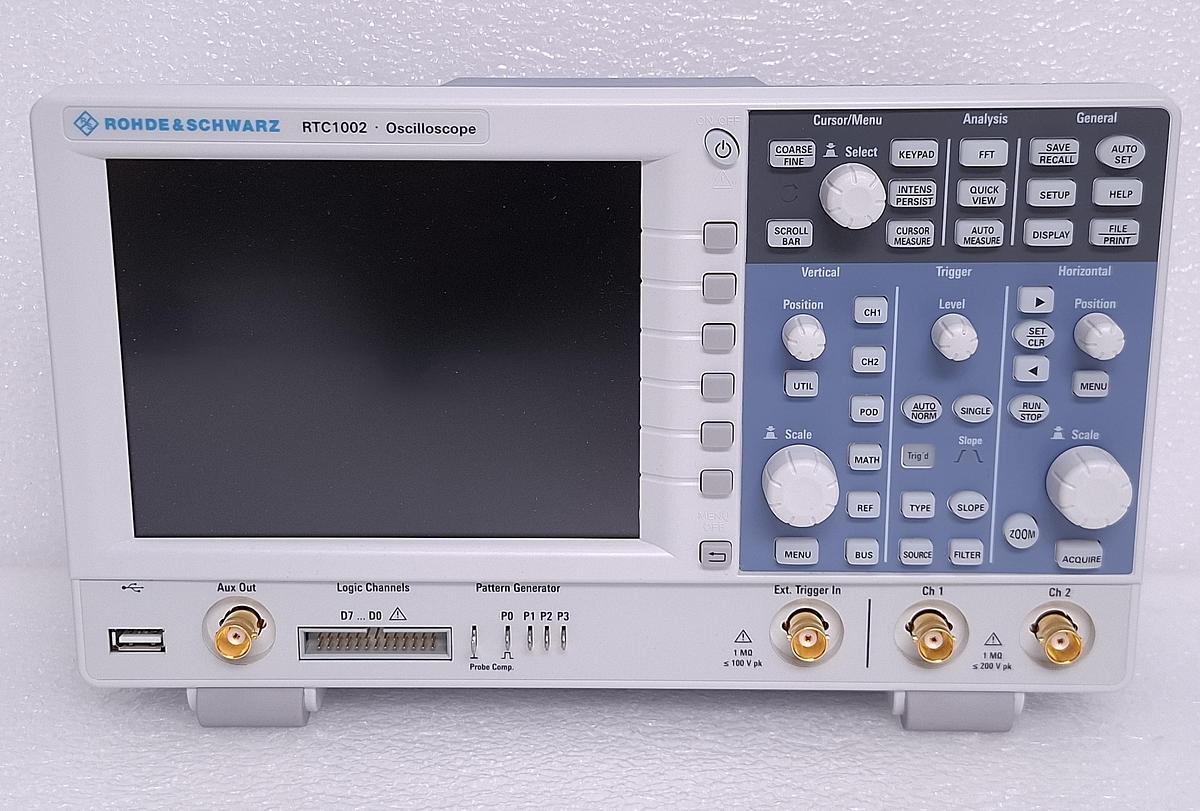Rohde & Schwarz (R&S) RTC-BNDL RTC1000 Series 300MHz Digital Oscillscope Pkg
