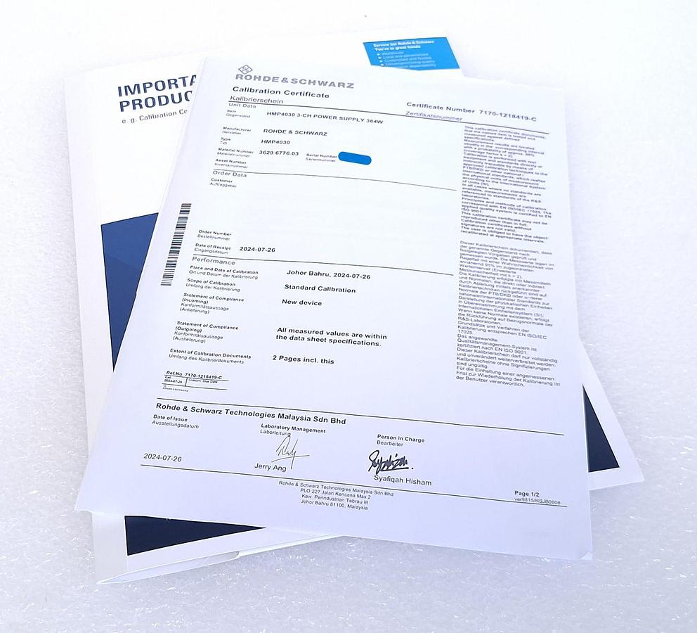 Rohde & Schwarz (R&S) HMP4030