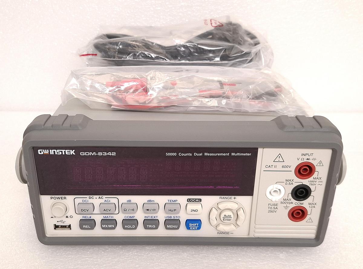 GW Instek GDM-8342 4.75 Digit Bench Digital Multimeter with USB