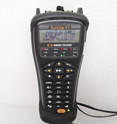 Used Sunrise Telecom SunLite E1