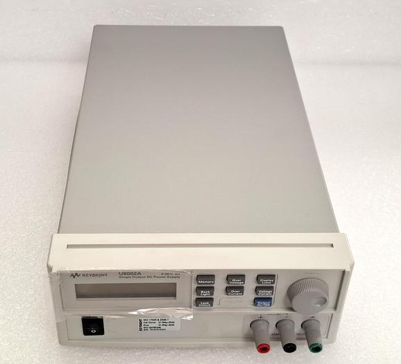 Used Keysight/Agilent U8002A Adjustable Single Output Power Supply 0-30V, 0-5A