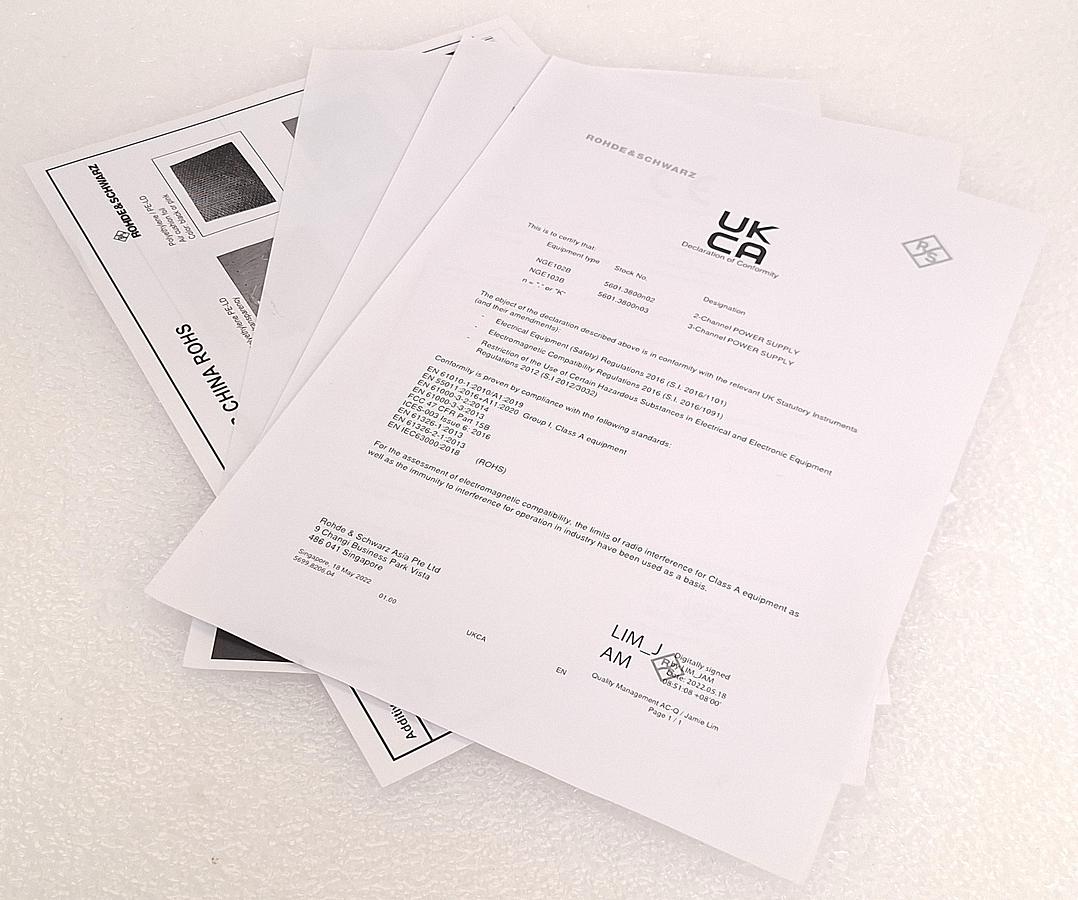 Rohde & Schwarz (R&S) NGE103B