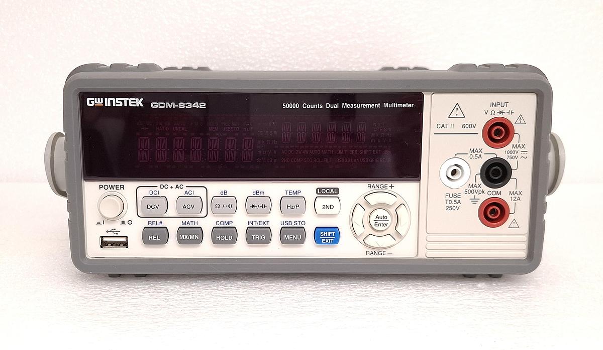 GW Instek GDM-8342 4.75 Digit Bench Digital Multimeter with USB