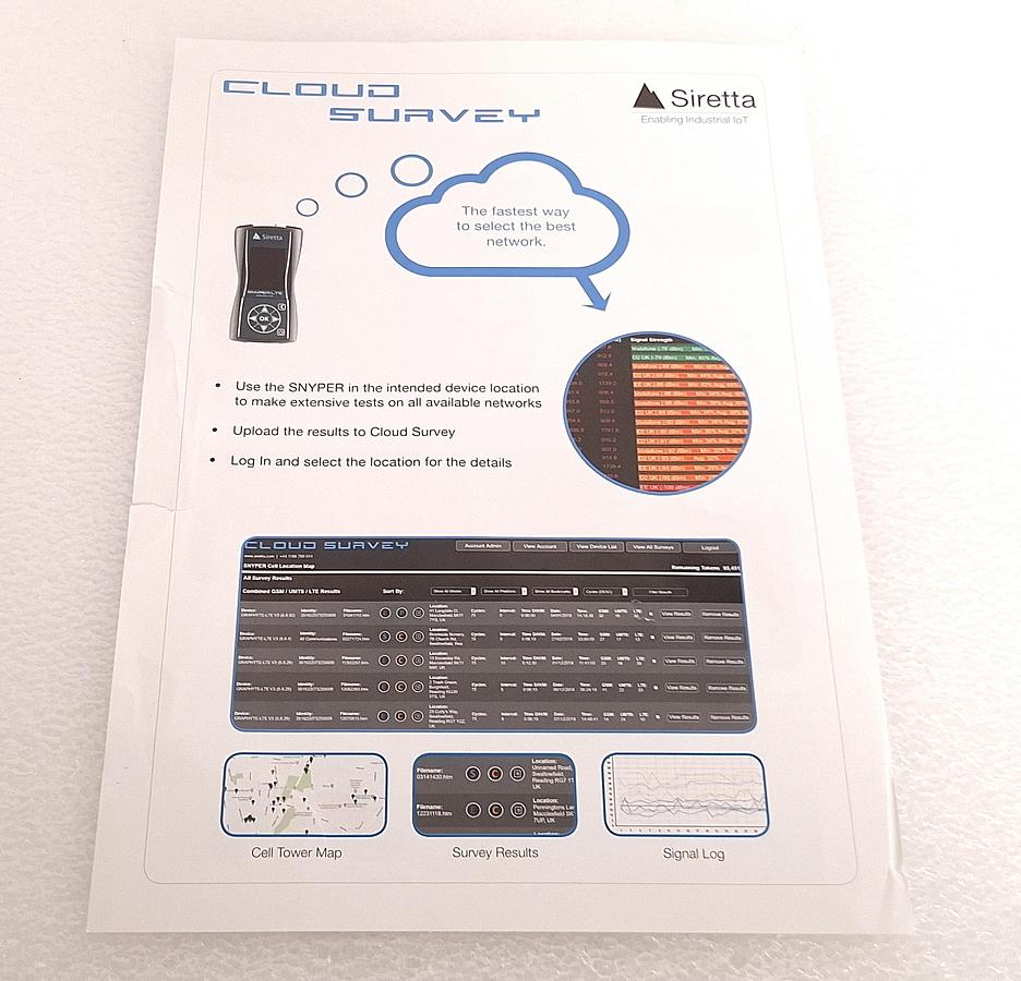 Siretta Snyper-LTE Graphyte (EU) V2